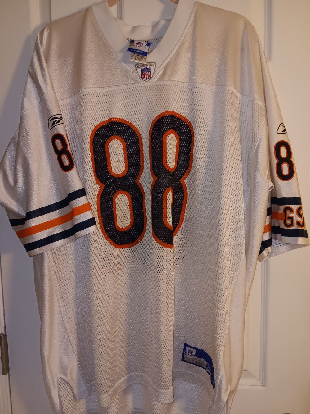 Equipment Men’s White Chicago Bears #88 Football Jersey